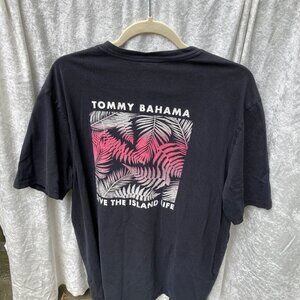 Tommy Bahama Men's Size Large "Live The Island Life" Short Sleeve T-Shirt